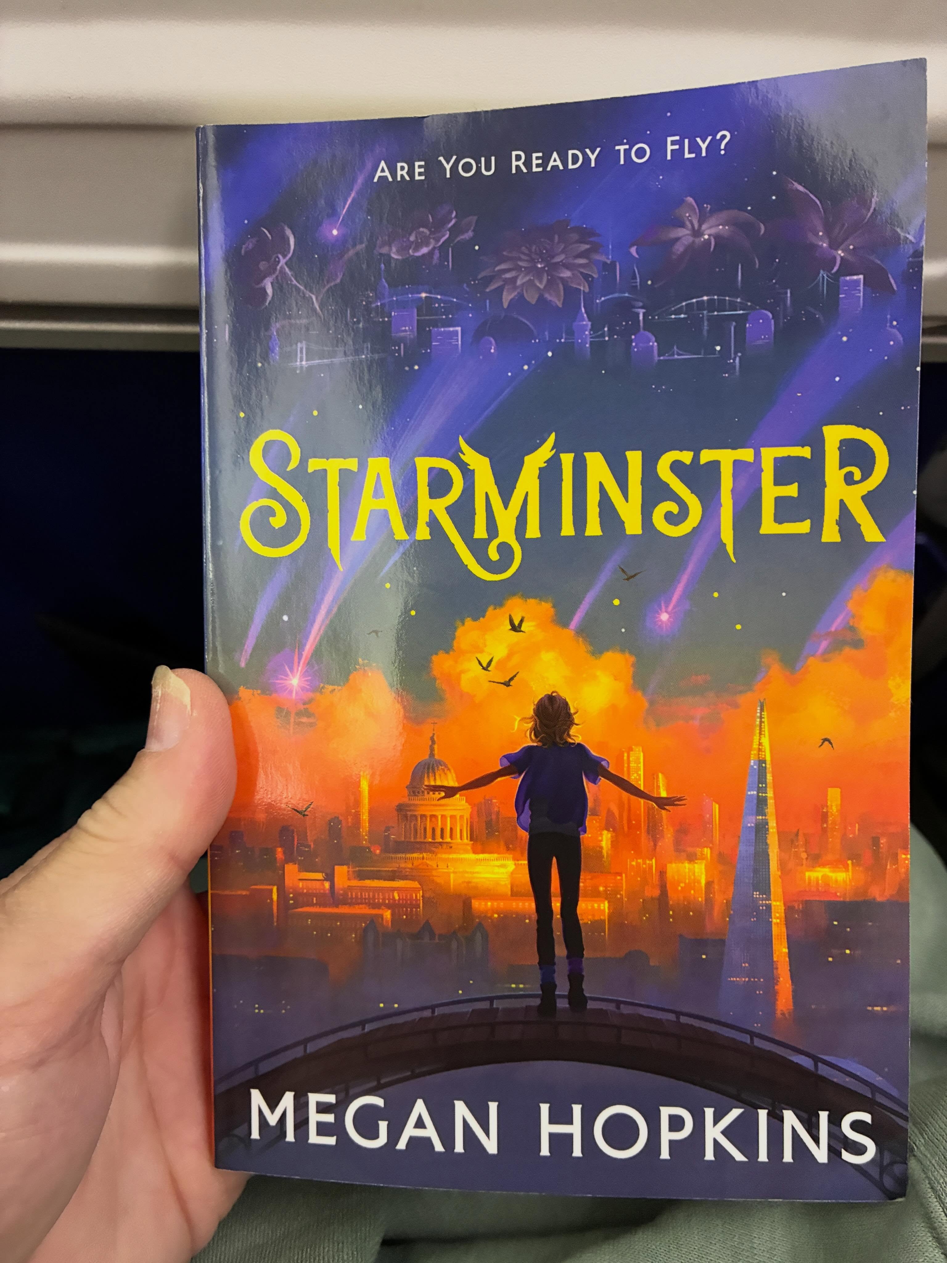 As I travel home today, I’m excitedly reading this soon-to-release book from debut author, Megan Hopkins. The first in a trilogy. What a privilege to receive a signed copy as a gift from our home office. Additionally, Megan spoke to our field of Storymakers about the story-behind-the-story which is simply as delightful as she is. @meganrkhopkins